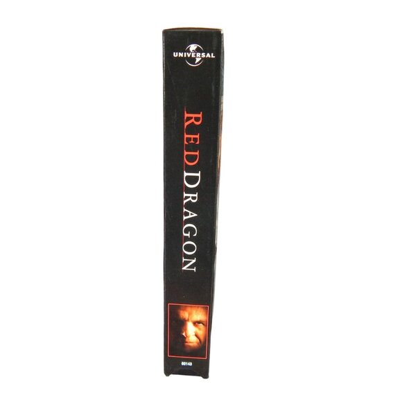 RED DRAGON vintage VHS tape in original paper case Anthony Hopkins Edward Norton - Picture 4 of 6